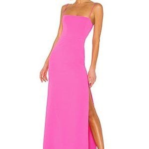 Superdown Pink Addison Maxi Dress in Pink- Size S